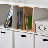 KALLAX Insert with 1 shelf, pine, 13x13 "