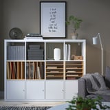 KALLAX Insert with 4 shelves, pine, 13x13 "