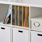 KALLAX Insert with 4 shelves, pine, 13x13 "