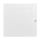 KALLAX Insert with door, groove milled/white, 13x13 "