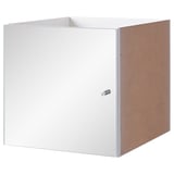 KALLAX Insert with mirror door, 13x13 "