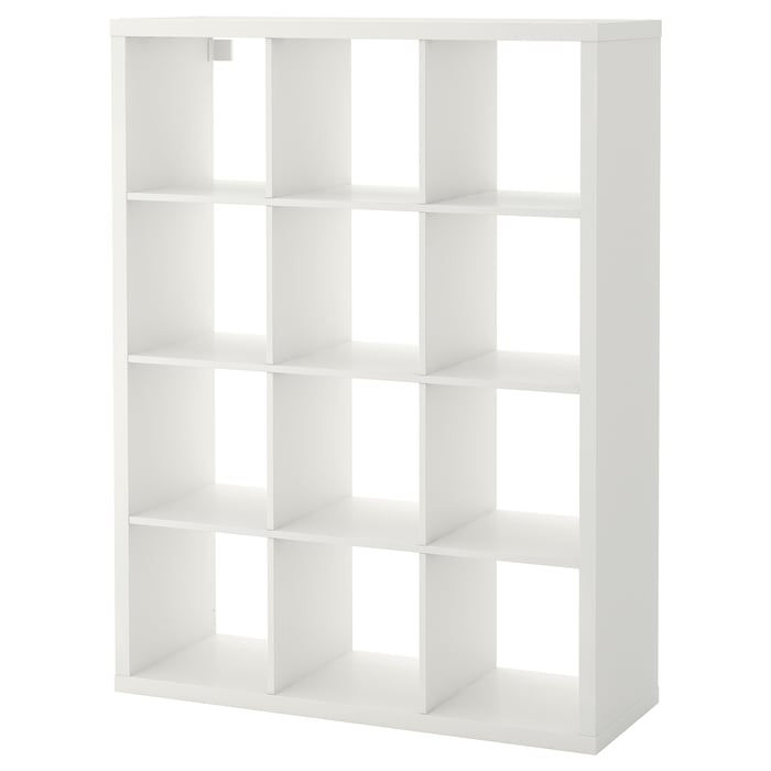 KALLAX Shelf unit, white, 44 1/8x57 7/8" IKEA