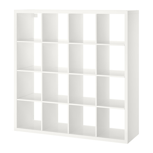 KALLAX Shelf unit high gloss white IKEA