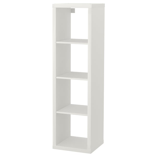 Word gek fonds draagbaar KALLAX Shelf unit, white, 16 1/2x57 7/8" - IKEA