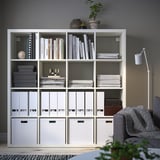 KALLAX Shelf unit, white, 57 7/8x57 5/8 "