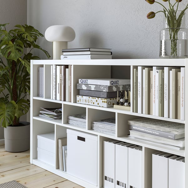 KALLAX Shelf unit, white, 33 7/8x57 7/8" IKEA