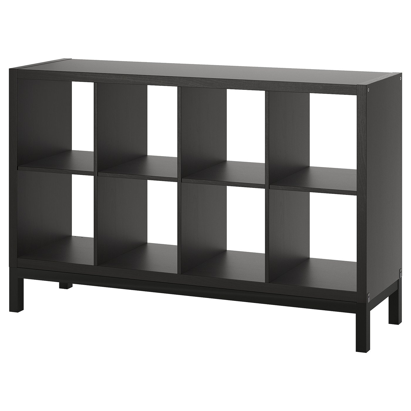 KALLAX Shelving Unit With Underframe Black brown black 577 8x37 IKEA KALLAX Shelving Unit With Underframe Black brown black 577 8x37 IKEA