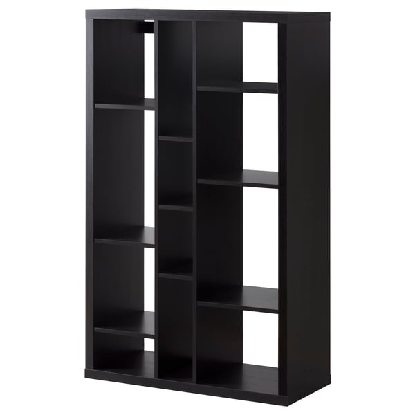 KALLAX Shelf unit, blackbrown, 33 7/8x57 7/8" IKEA