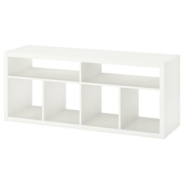 KALLAX TV unit, white, 573/4x231/2 - IKEA