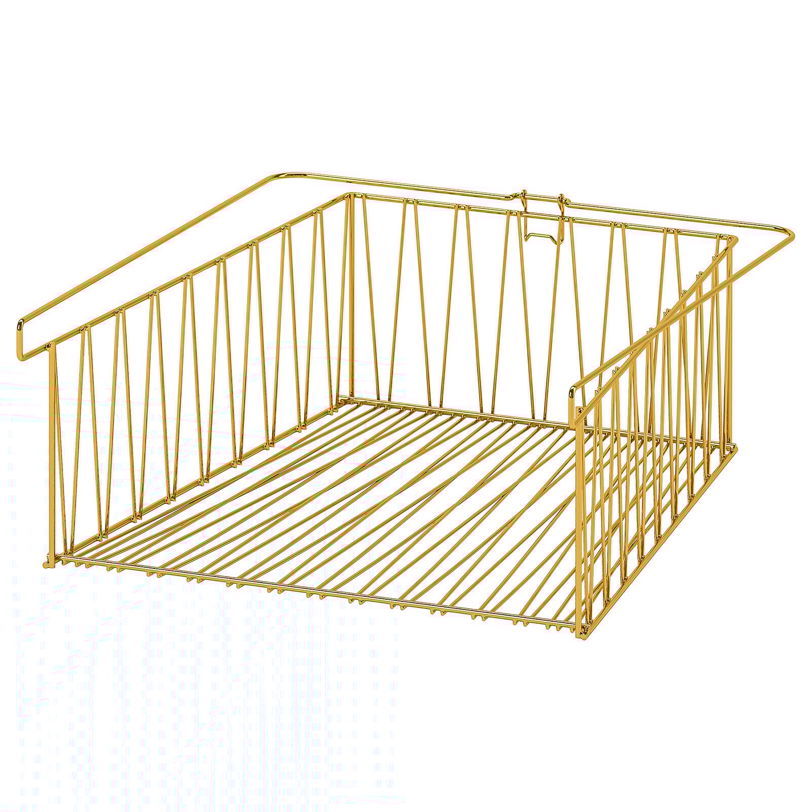KALLAX Wire basket, brass color, 15 3/4x13" IKEA