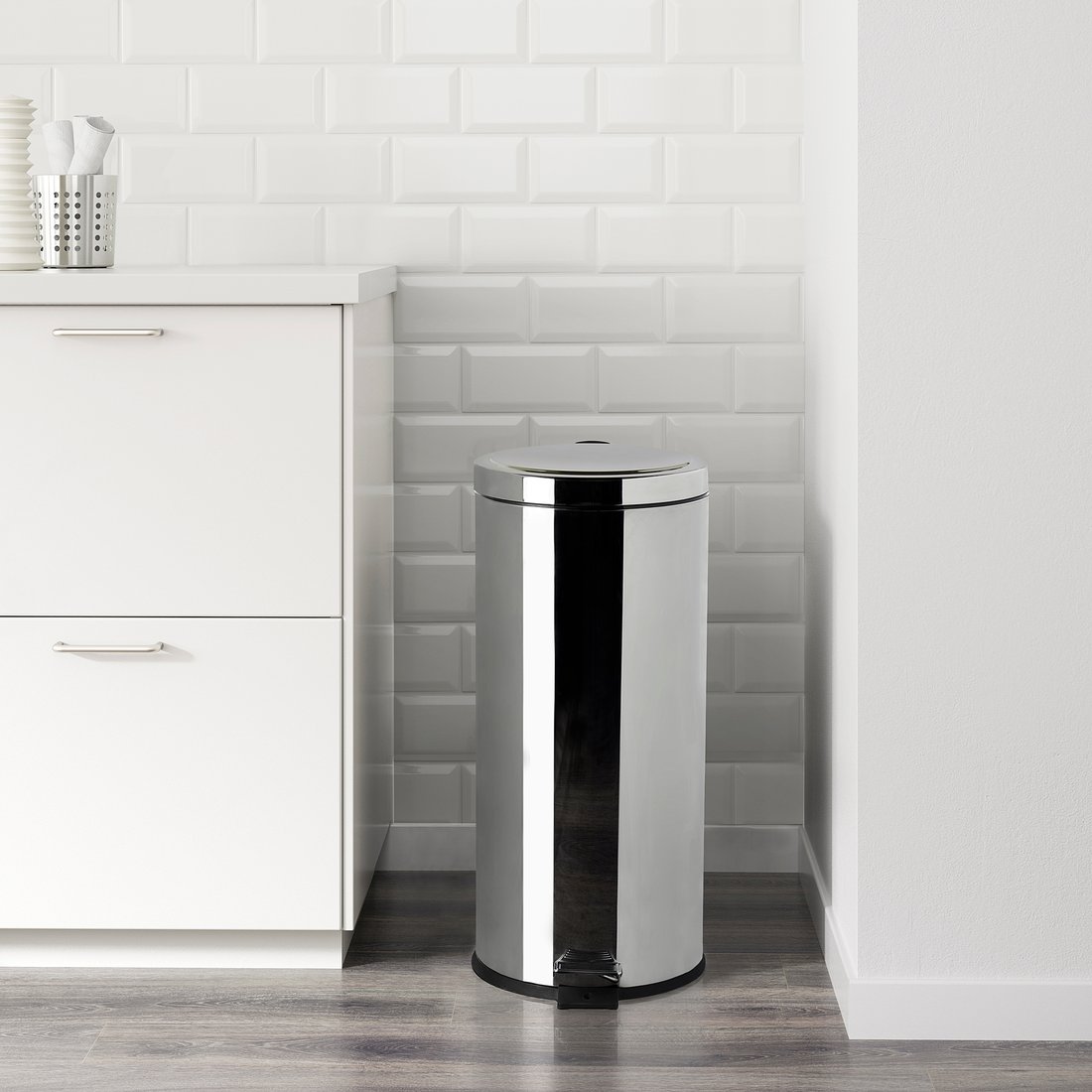 KALLGRIN Pedal bin, stainless steel IKEA