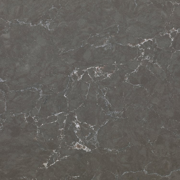 KASKER custom countertop, dark gray marble effect/quartz, 11/8" IKEA