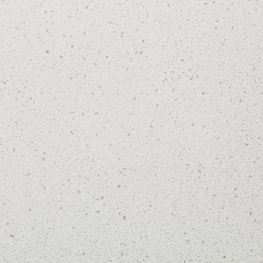 KASKER custom countertop, white mineral effect/quartz, 3/4" IKEA