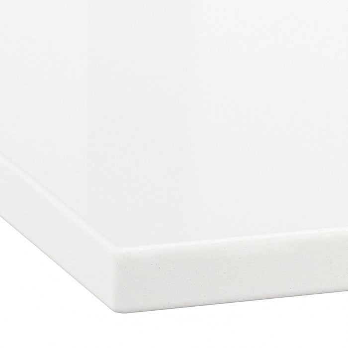 KASKER custom countertop, white/quartz, 3/4" IKEA