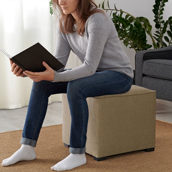 KEDJEBO Ottoman, beige