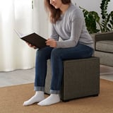 KEDJEBO Ottoman, brown/beige