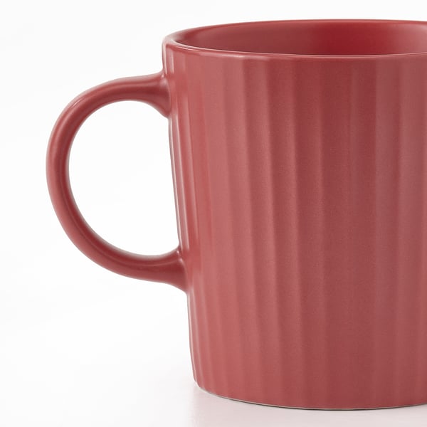 KEJSERLIG Mug, dark pink, 10 oz - IKEA