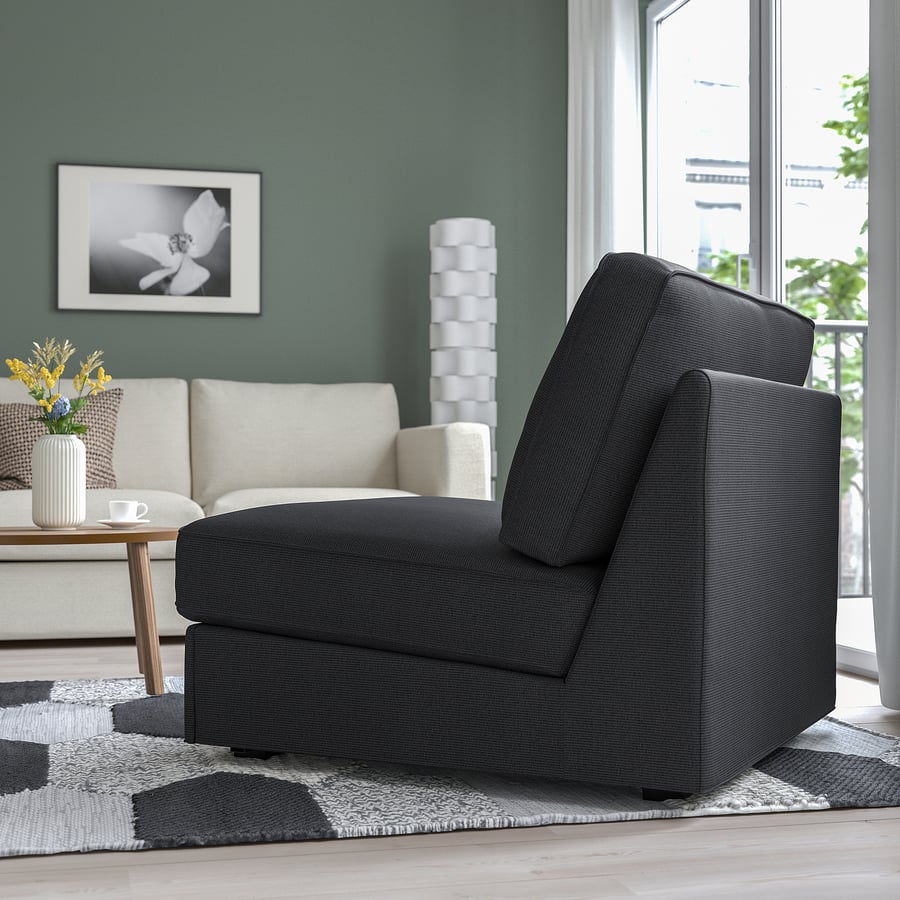 KIVIK 1seat sleeper sofa, Tresund anthracite IKEA