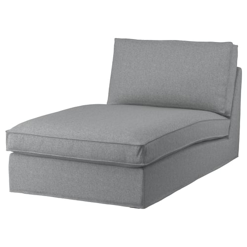 KIVIK chaise cover, Tibbleby beige/gray IKEA