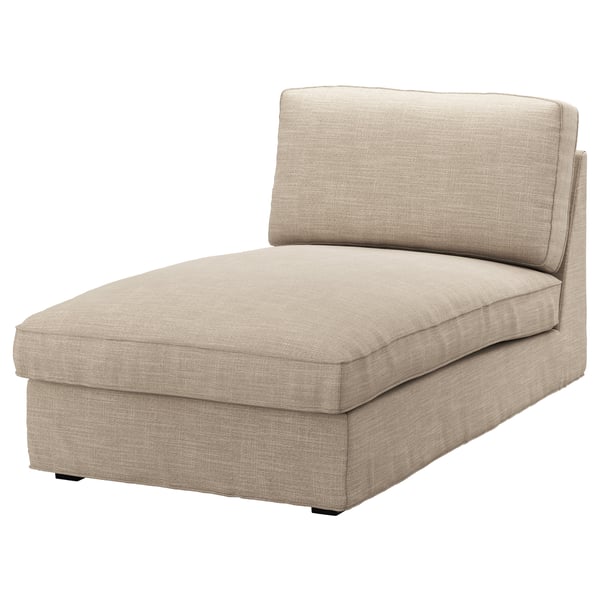 Kivik Chaise Hillared Beige Ikea
