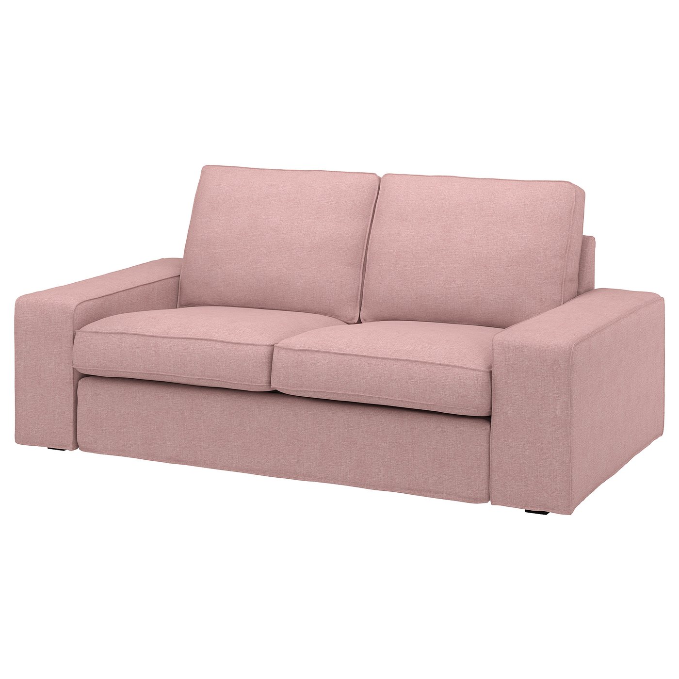 KIVIK cover for loveseat, Gunnared light brown-pink - IKEA