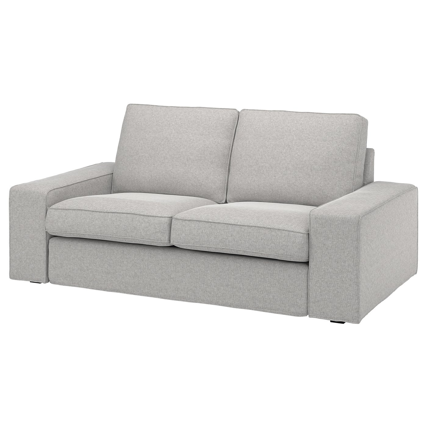 KIVIK cover for loveseat, Tallmyra white/black - IKEA