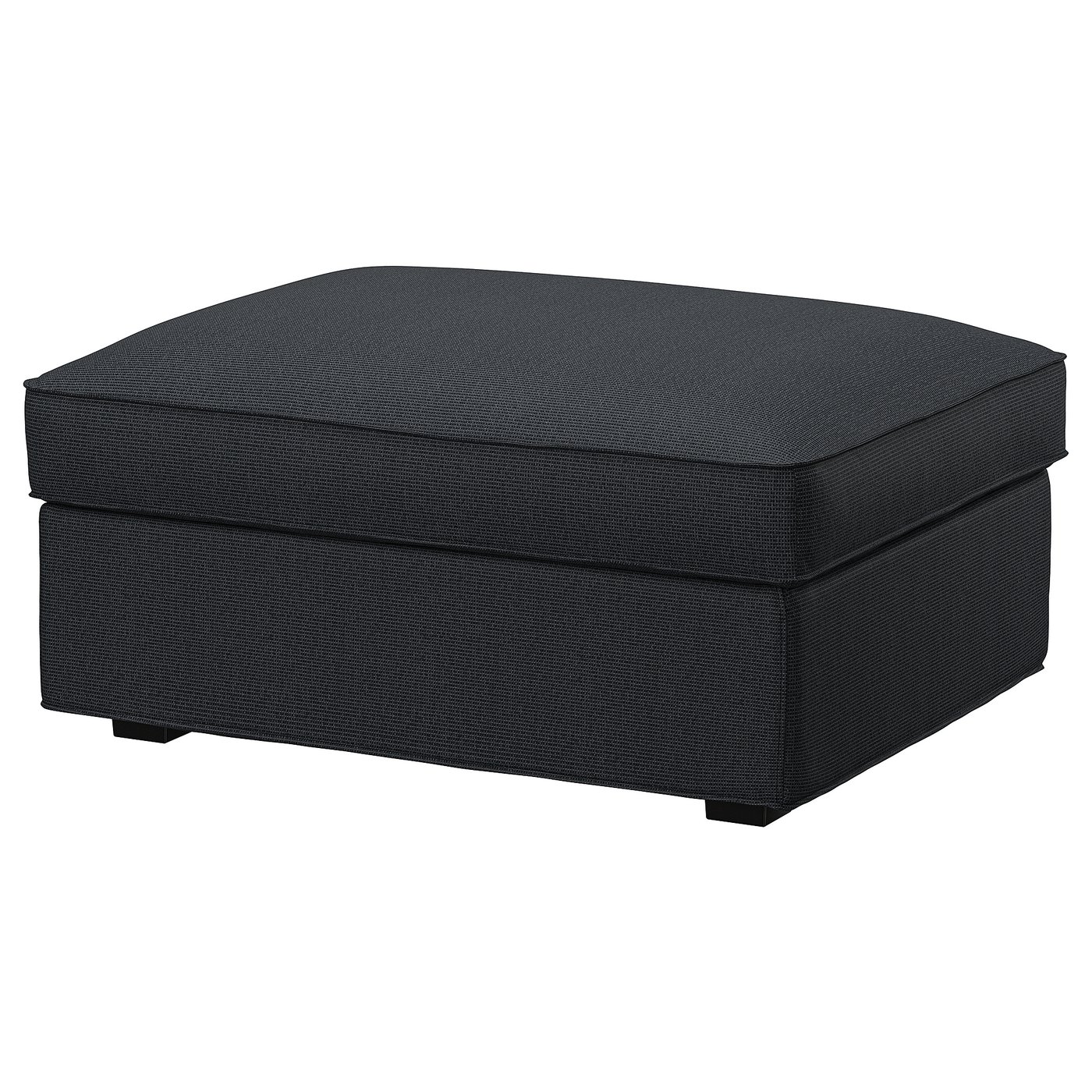 KIVIK cover for ottoman with storage, Tresund anthracite - IKEA