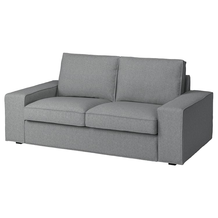 KIVIK loveseat cover, Tibbleby beige/gray IKEA