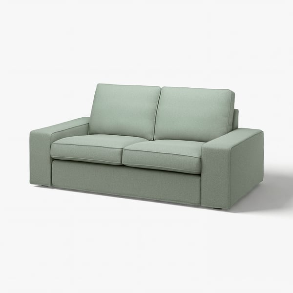 KIVIK Loveseat, Gunnared light green