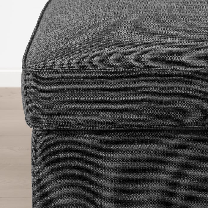 KIVIK Ottoman with storage, Hillared anthracite IKEA