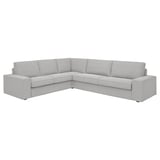 KIVIK Sectional, 5-seat corner, Tallmyra white/black