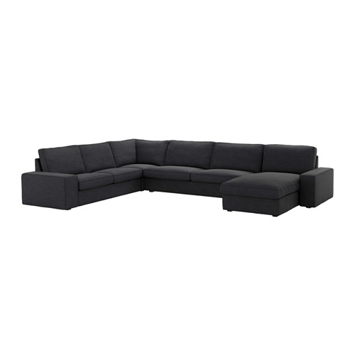 KIVIK Sectional, 5seat Hillared anthracite IKEA