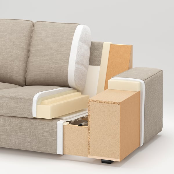 KIVIK Sofa, Hillared dark blue