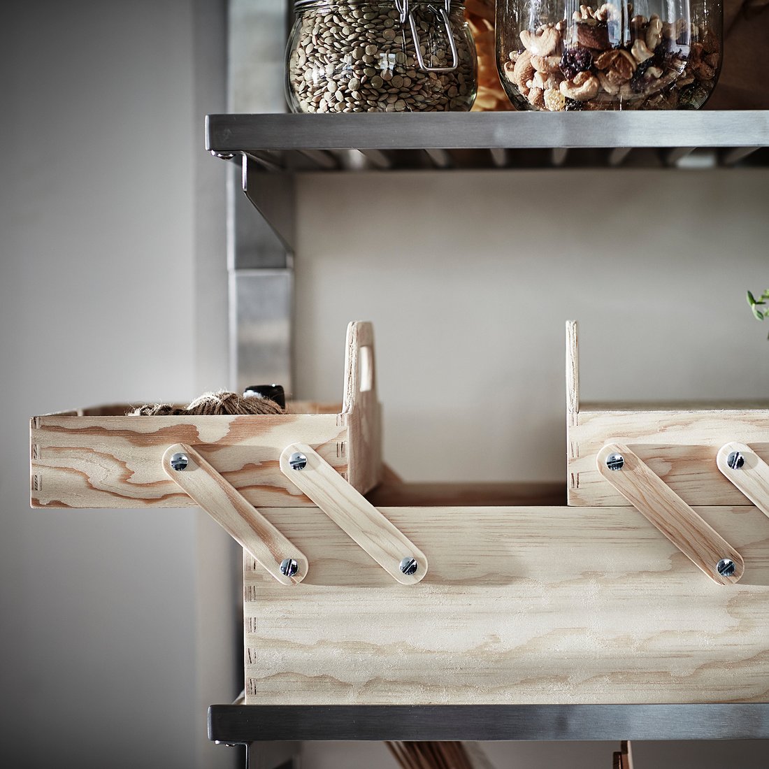 KLÄMMEMACKA Desk organizer natural plywood IKEA