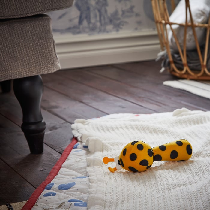 KLAPPA rattle, multicolor/yellow IKEA