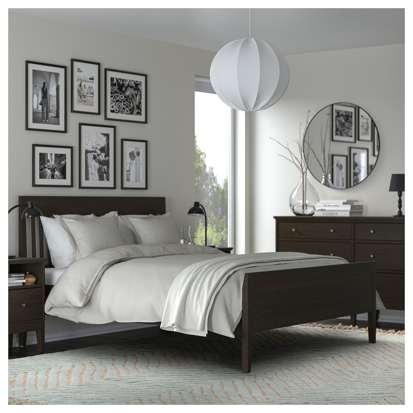 KLAPPERSTARR rug, high pile, blue/handmade, 7'10