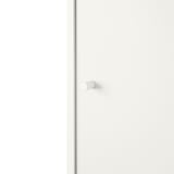 KLEPPSTAD Wardrobe with 3 doors, white, 46 1/8x69 1/4 "