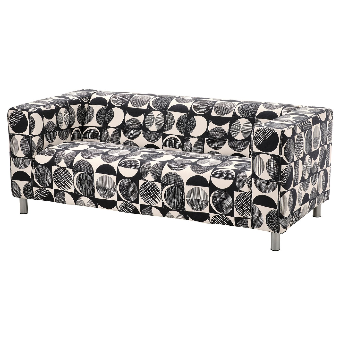 TLY Rivestimento di ricambio per Ikea Klippan Loveseat Sofa, in cotone