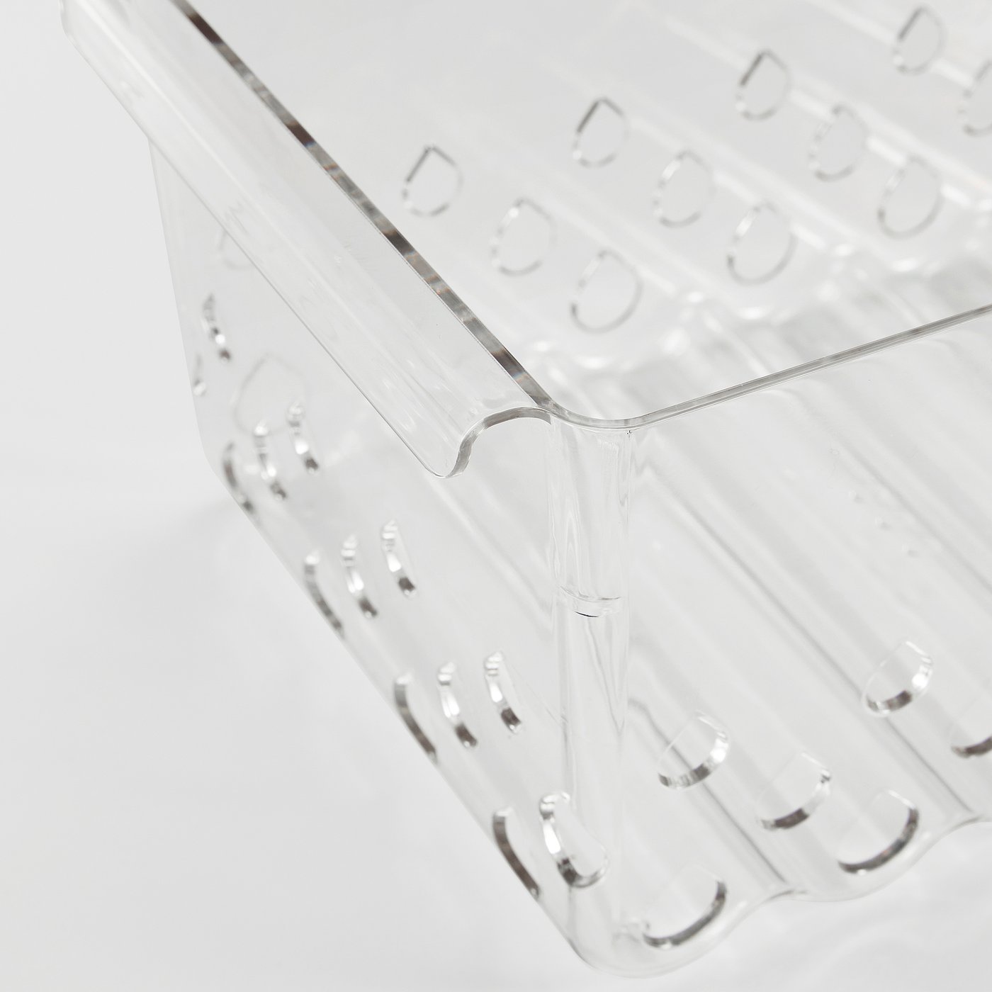 Storage basket for fridge, clear 5