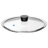 KLOCKREN Lid for pan, glass, 9 ¾ "