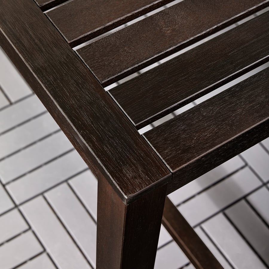 KLÖVEN Bar table, outdoor, dark brown IKEA