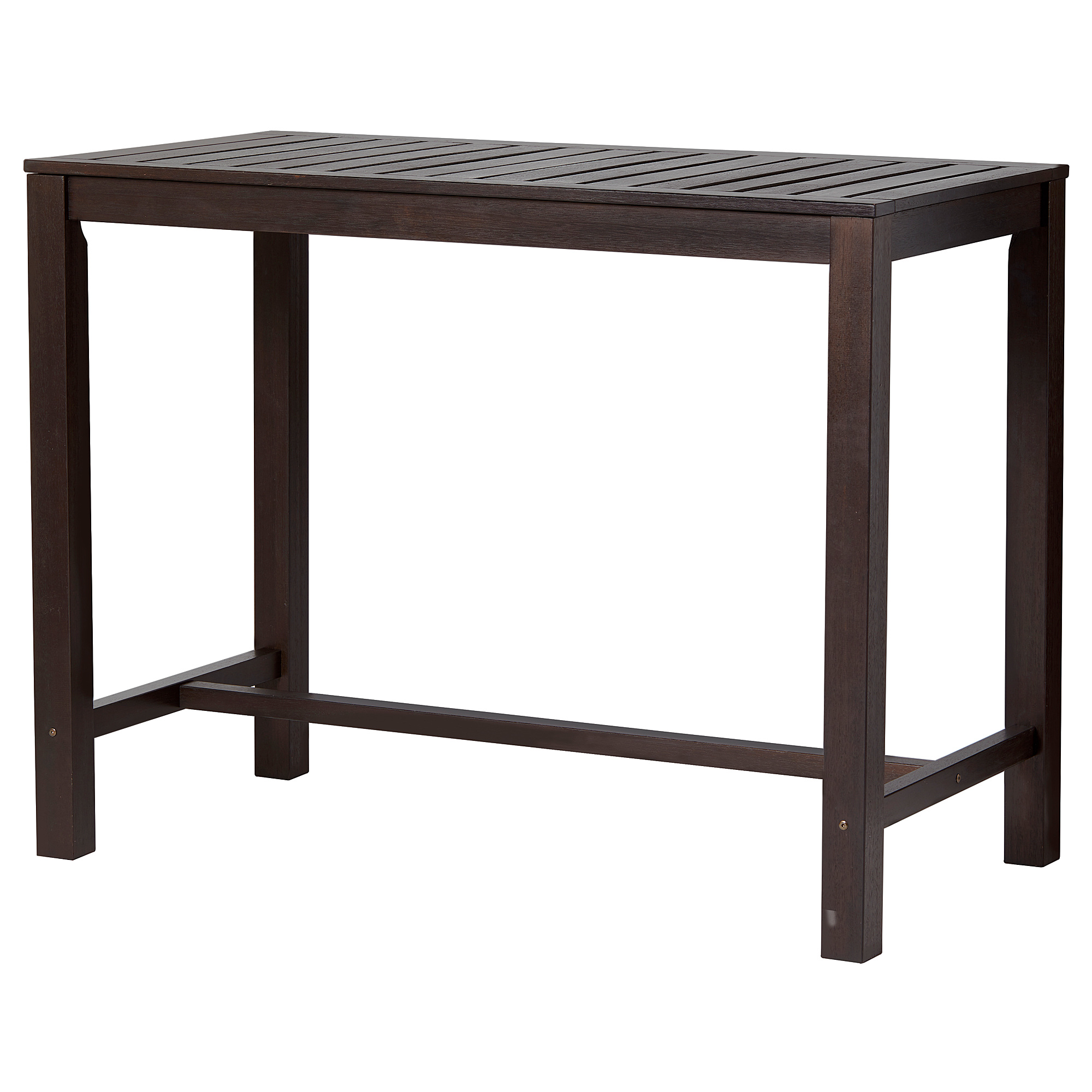 KLÖVEN Bar table, outdoor, dark brown IKEA