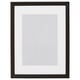 KLOTKÖRSBÄR Frame, oak effect/dark brown, 12 ¼x16 ¼ "