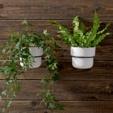 KLOTTHUJA Plant pot holder, indoor/outdoor black, 6 "