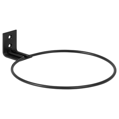 KLOTTHUJA Plant pot holder, indoor/outdoor black, 6 "