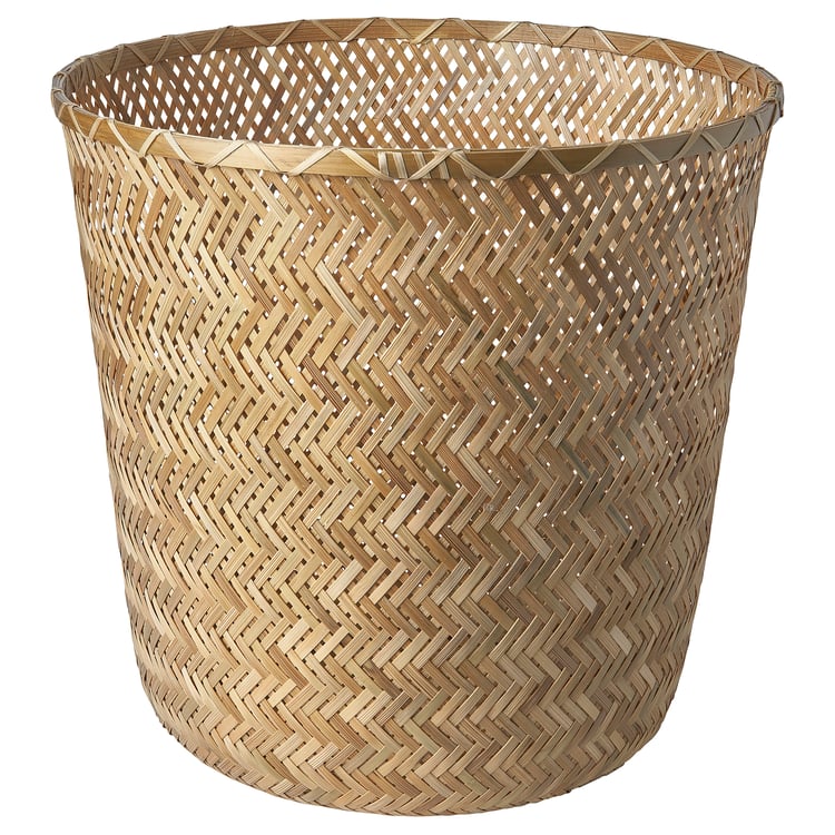 KLYNNON plant pot, handmade bamboo, 12 ½" IKEA