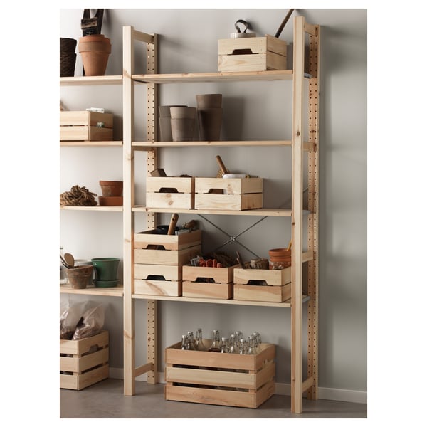 Knagglig Box Pine Ikea