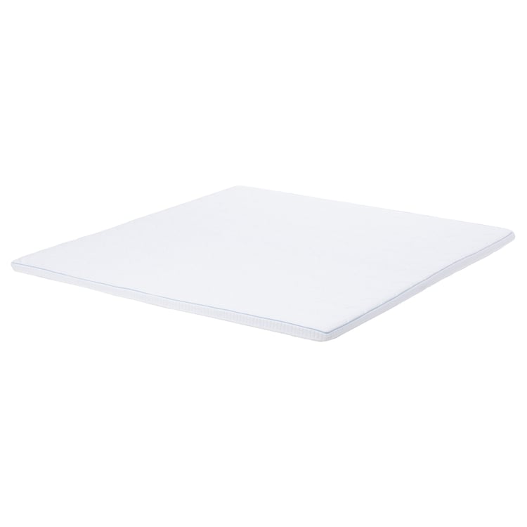 KNAPSTAD Mattress topper, white, King IKEA