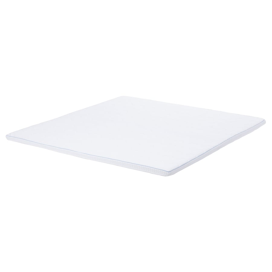 KNAPSTAD Mattress topper, white, King IKEA