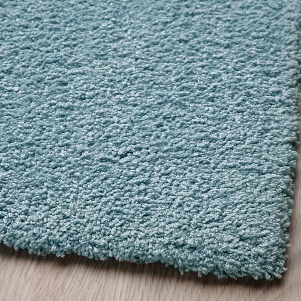 KNARDRUP Rug, low pile, light blue, 2'7"x4'11" IKEA